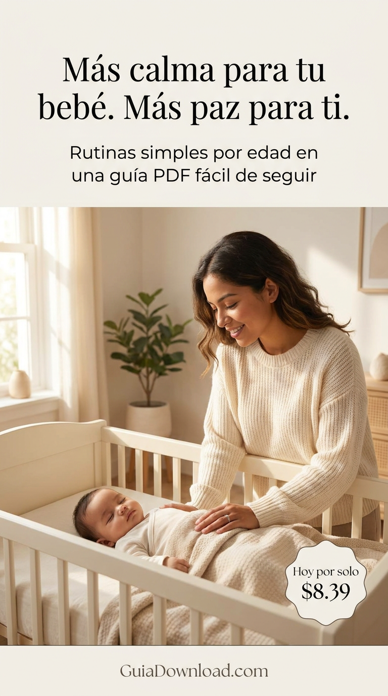 Tu bebé sí puede dormir